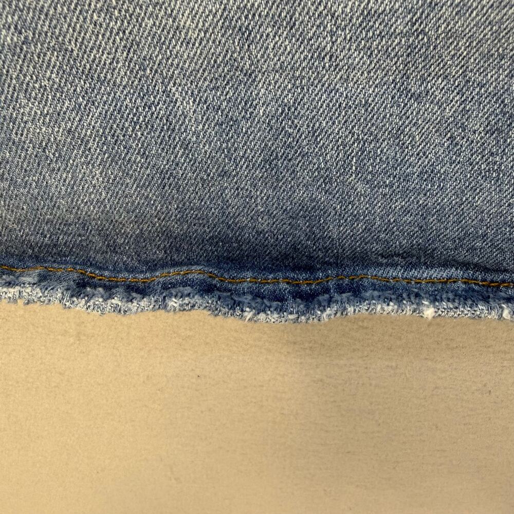 Pilcro and The Letterpress by Anthropologie Denim Skirt Women's 8 Blue Knee - Picture 5 of 10